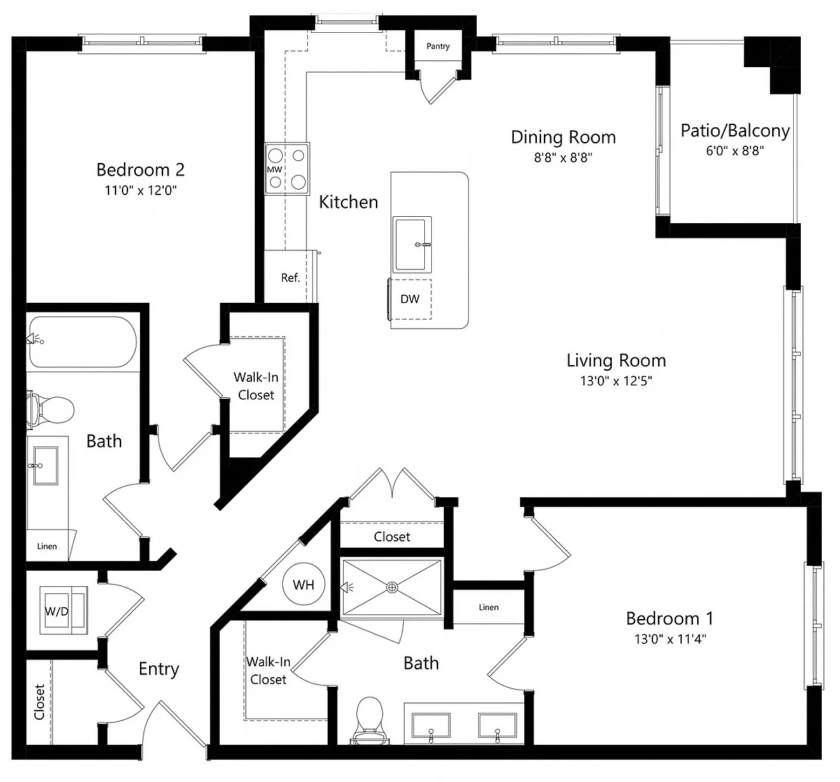 Floor plan Wisteria I