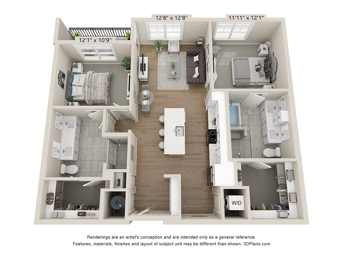 Floor plan Mondavi