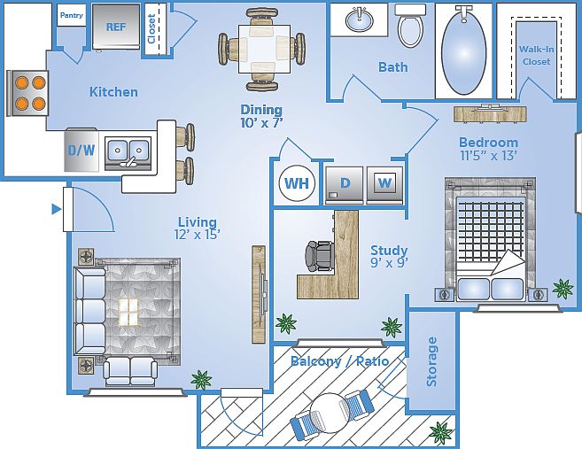 2nd image of 9955 Buffalo Speedway APT 16101