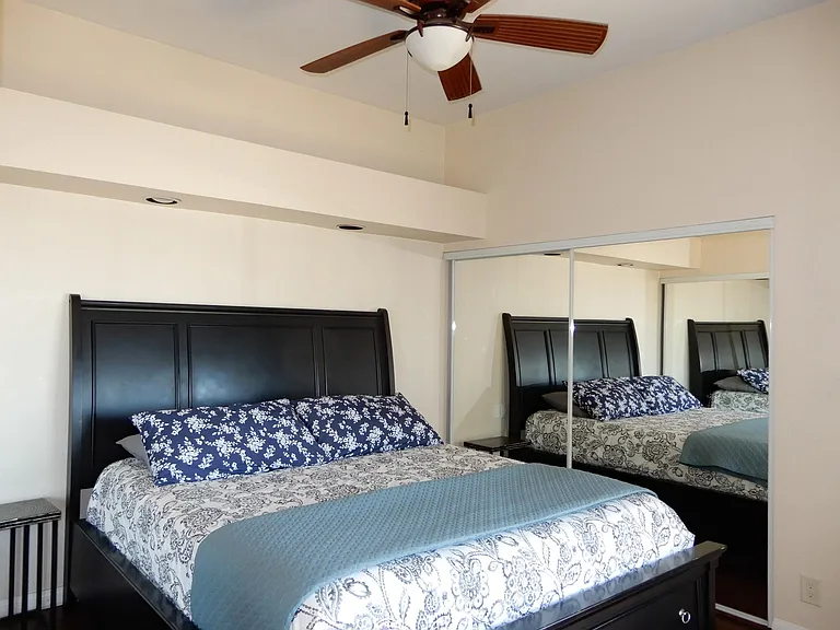 Master Bedroom Three with Cal King Bed (can be set up for two Twin beds)