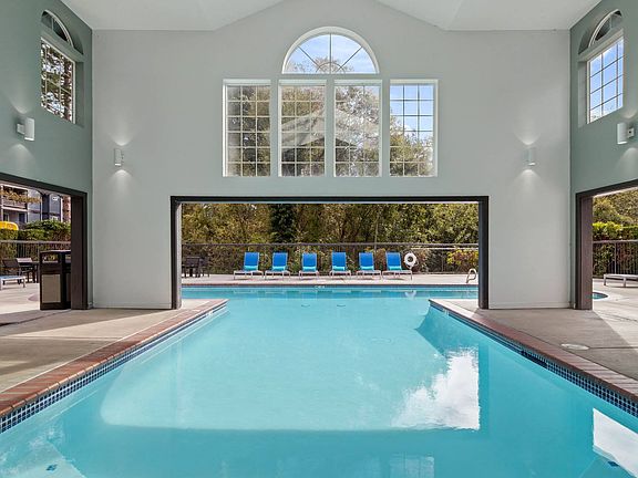 Take a dip year-round in our signature indoor-outdoor pool