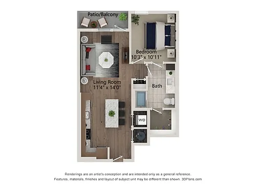 Floor plan A1