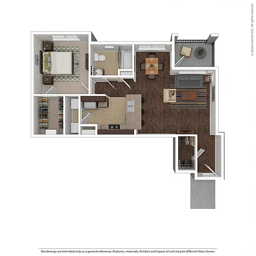 Floor plan Hadron