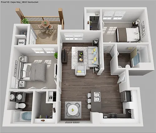 Floor plan Nantucket