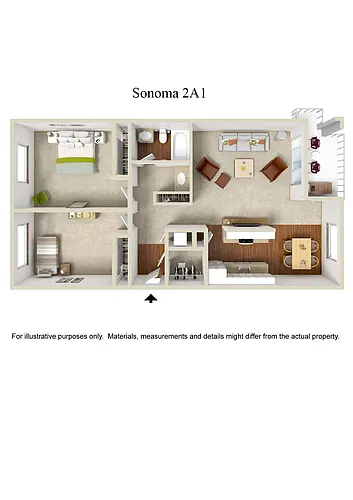 Floor plan Sonoma