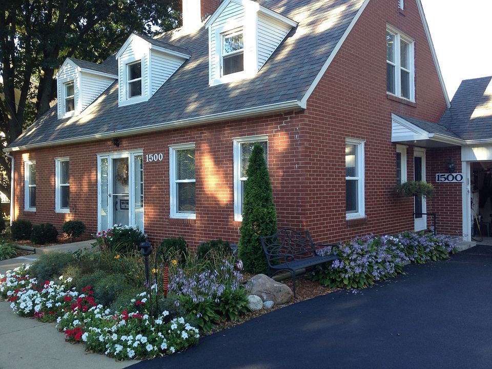 Charming brick exterior