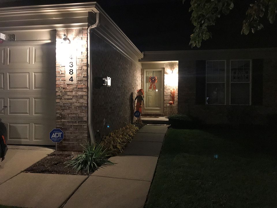Garage and front entrance