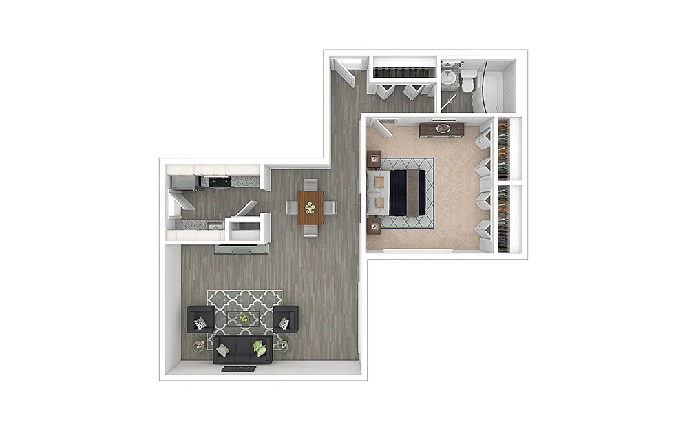 Floor plan Bennett - Renovated