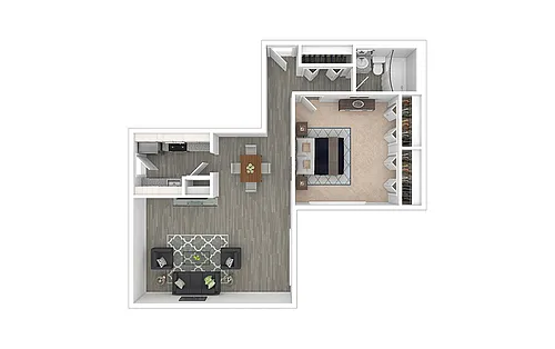 Floor plan Bennett - Renovated