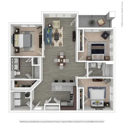 Floor plan Zandyn