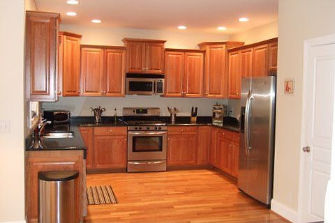 Solid Cherry Cabinets! 