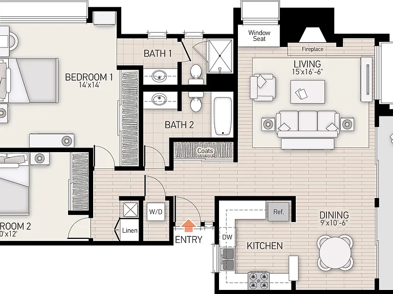 Promontory Point Apartment Homes — Photo 39