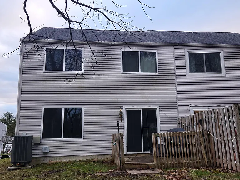 Pictures of back prior to replacing deck