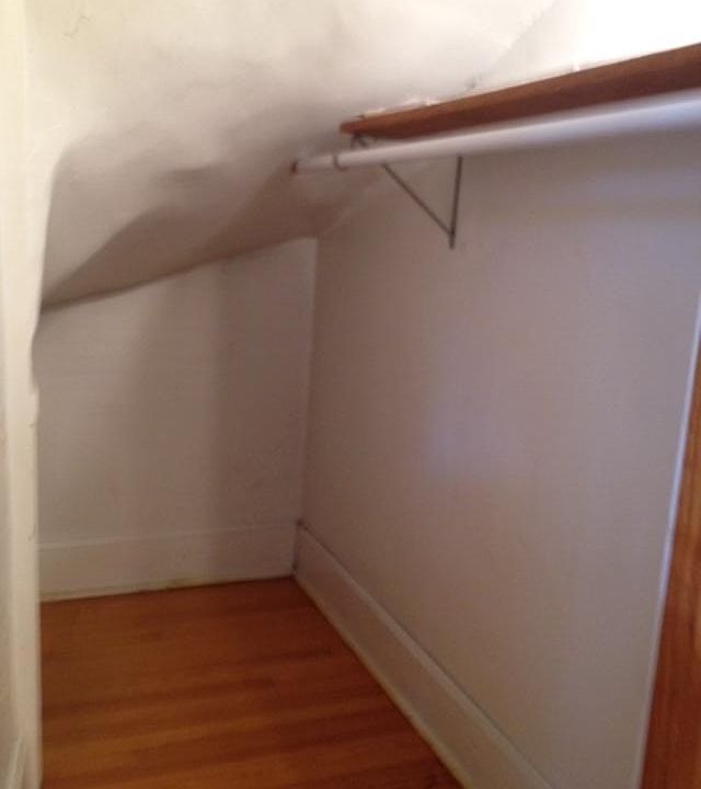 closet off livingroom