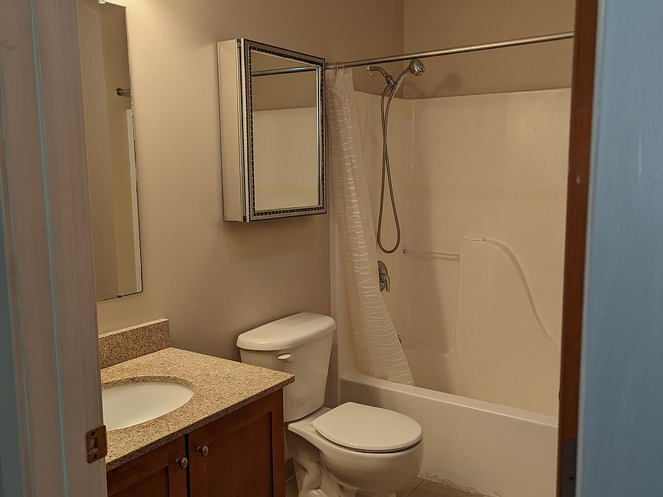 Bathroom off of living room/ dinning room