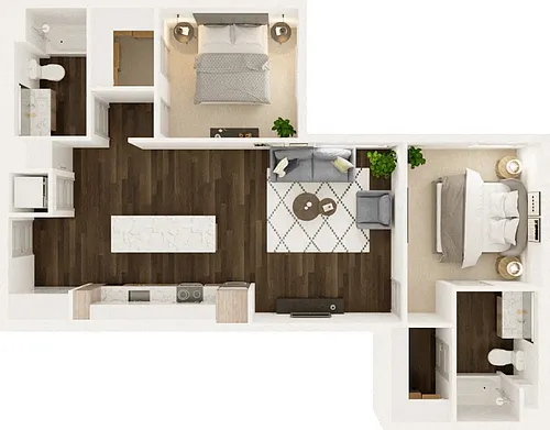 Floor plan Cliffside