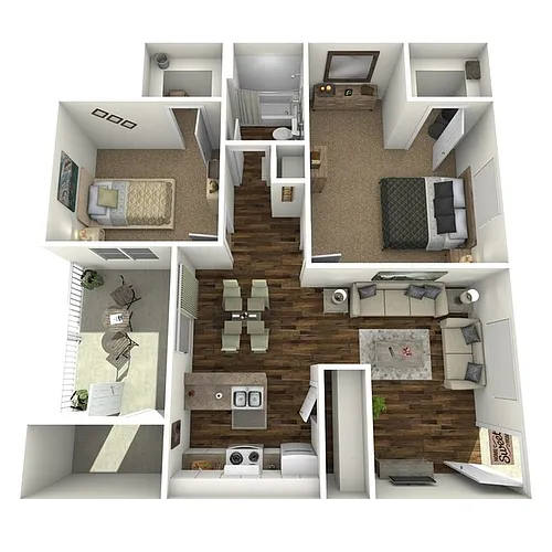 Floor plan Townhome