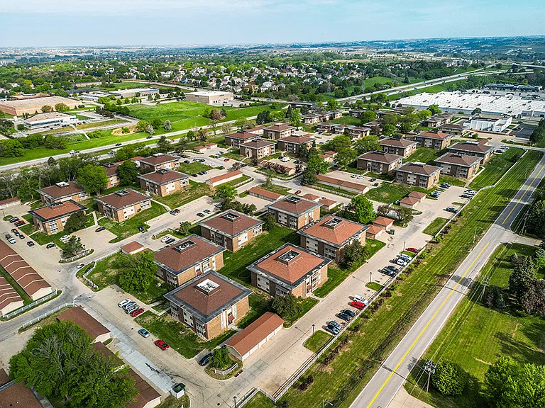 Townhomes and Apartments