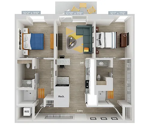 Floor plan 124