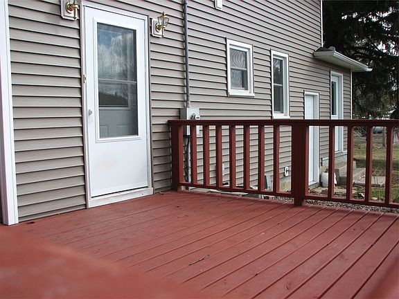 Deck with room for seating
