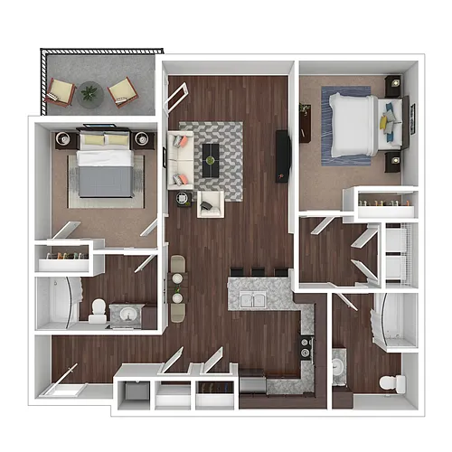 Floor plan Barton Springs