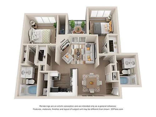 Floor plan Residence 6 Luxury