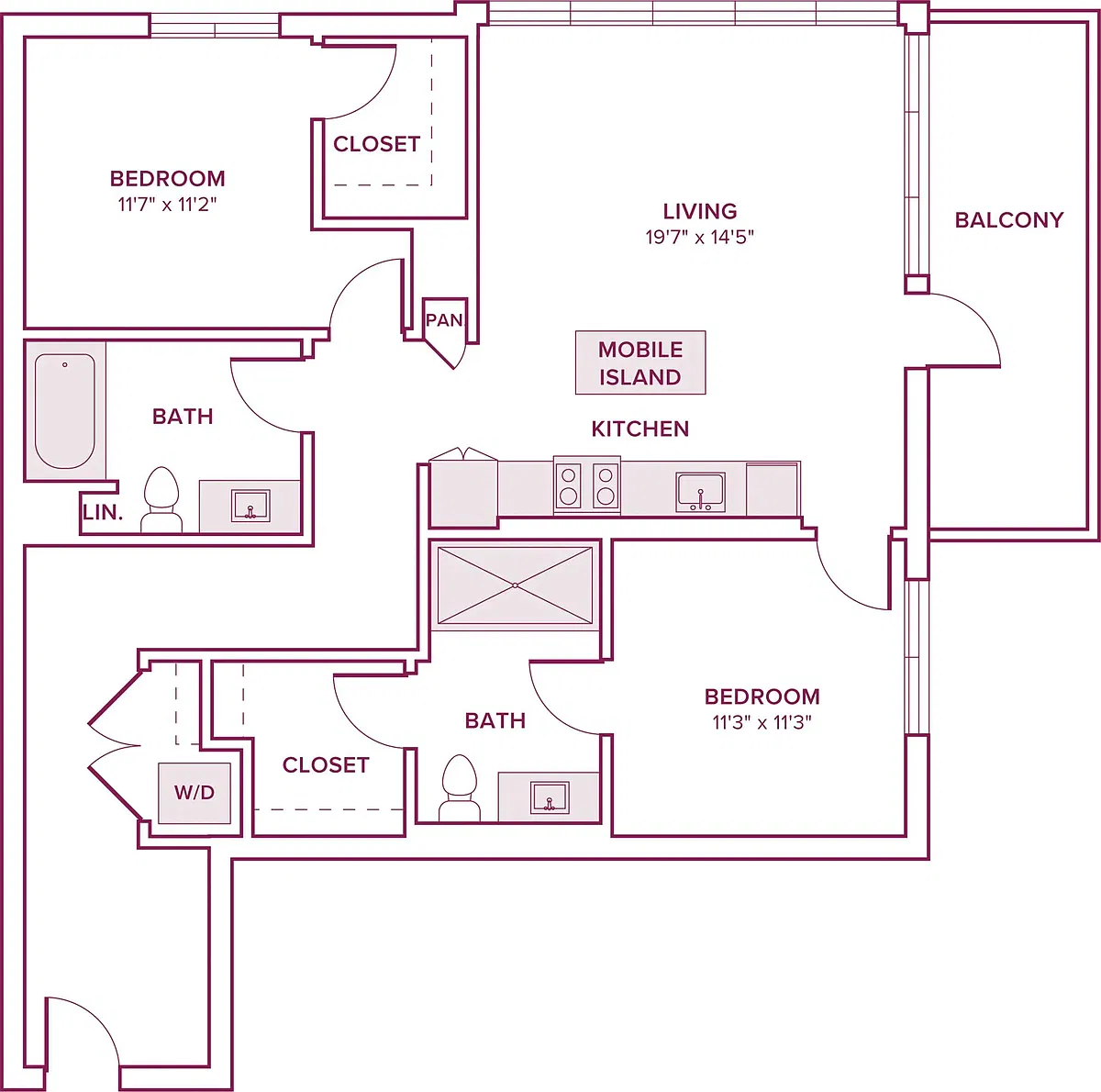 Floor plan B18