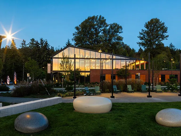 Clubhouse exterior