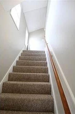 Private entrance from second floor