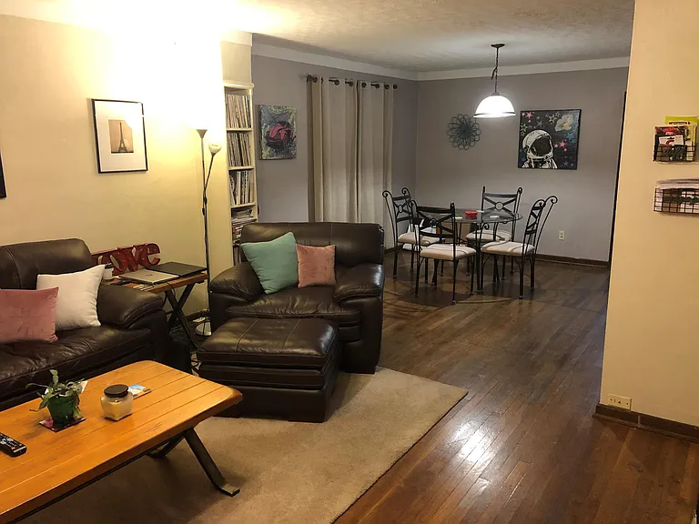 Living Room and Dining Room