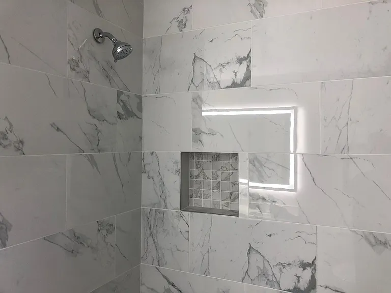 Renovated bathrooms
