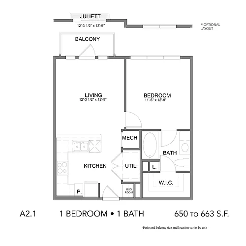 Floor plan A21