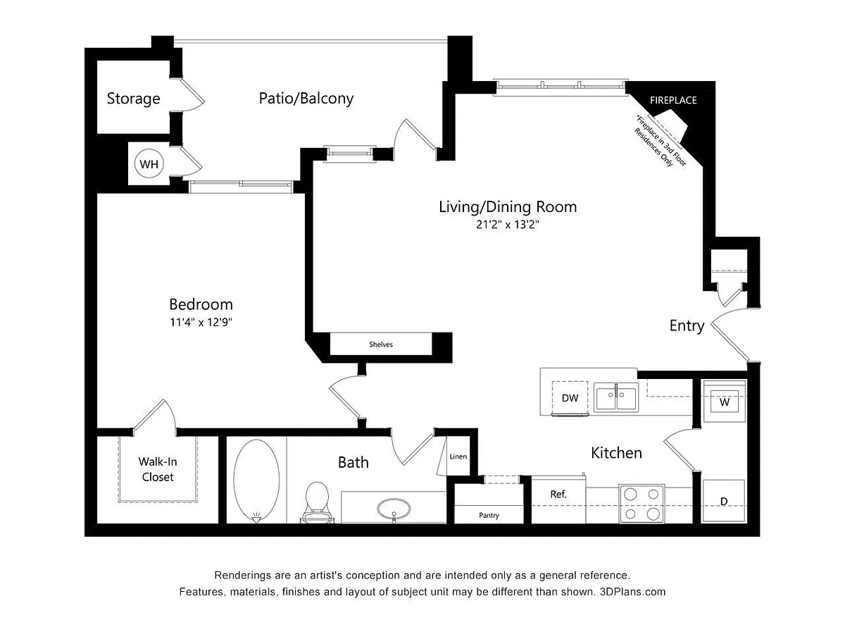 Floor plan The Woodlands