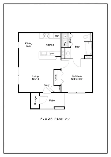 Floor plan A1 B
