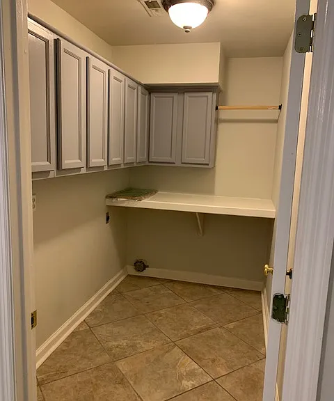 Laundry room on lower level