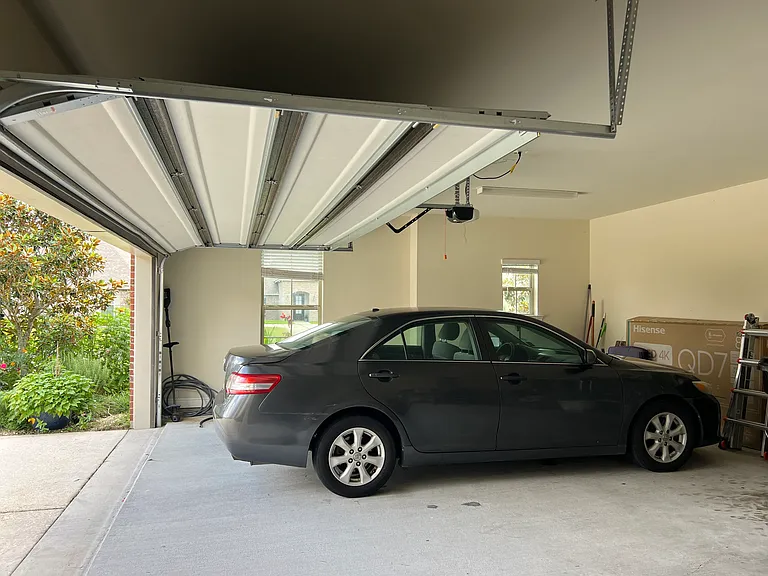 Two car garage