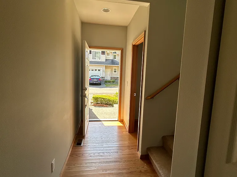 Downstairs front hallway