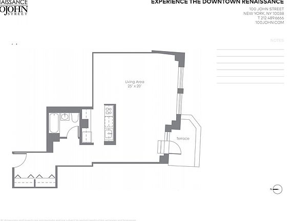 2nd image of 100 John St APT 2609