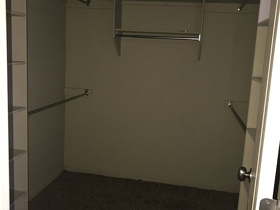 Master walk-in closet