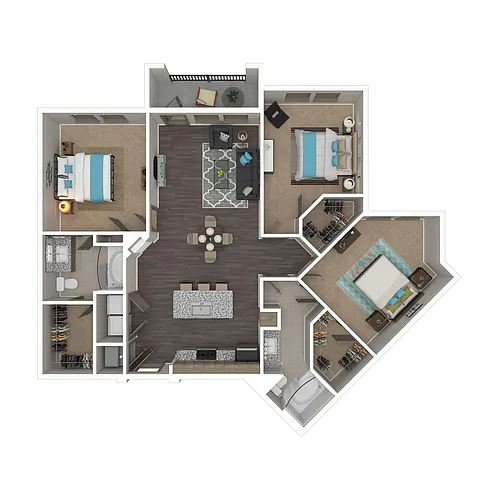 Floor plan The Baliari