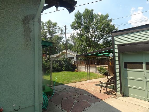 Covered patio