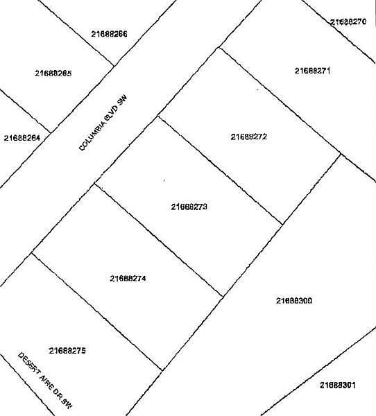 1/2 acre level home site