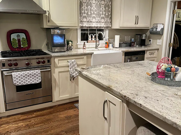 Kitchen with Wolf range