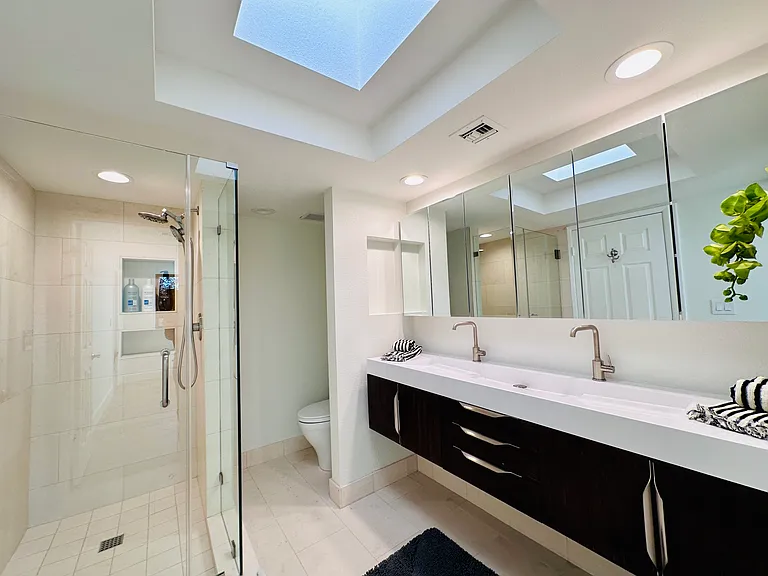 Newly remodeled upstair bathroom