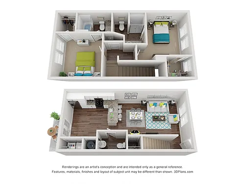 Floor plan The Carolina