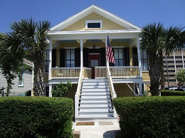 Circa 1907 home at 801 Church St at 8th, corner lot, garage apart on first floor, main home is raised, nice updates while leaving the charm of the 1907 home, nice front porch and rear yard area.