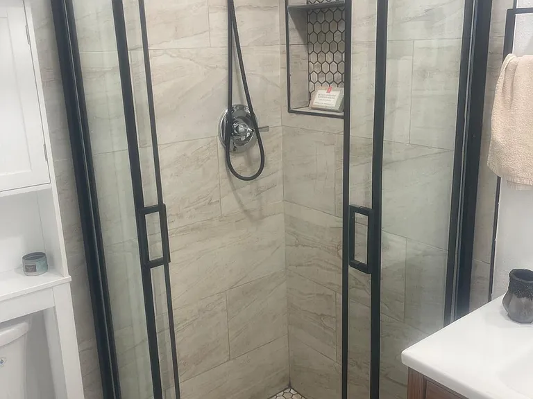 bran new shower