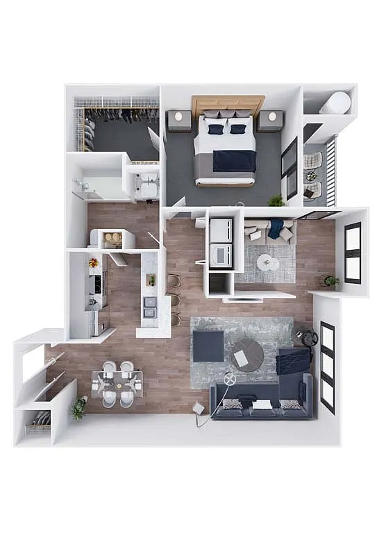 Floor plan The Montreal