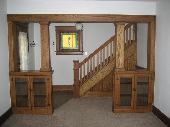 1935 Wood trim craftsmanship!