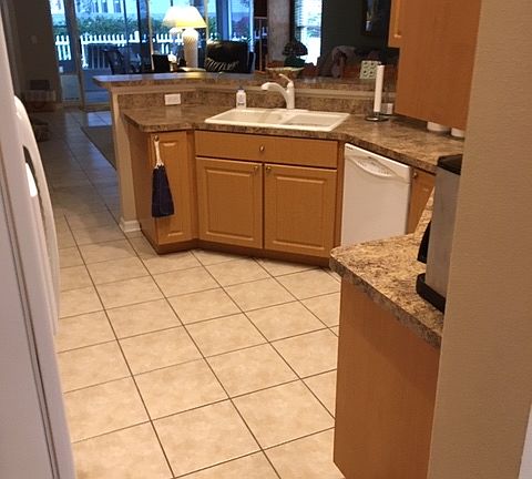 Kitchen View from Dining 